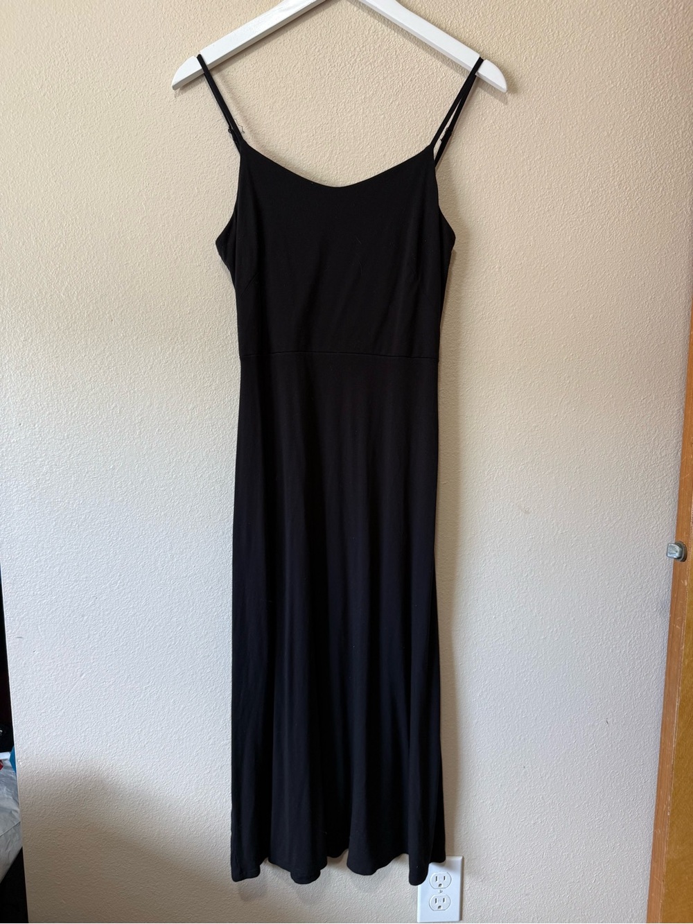 LOFT Black Maxi Dress